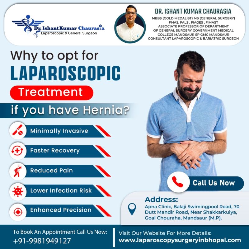 Laparoscopic surgeon